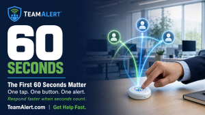 Emergency response time matters in the first 60 seconds of a workplace emergency